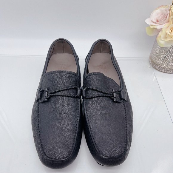 Salvatore Ferragamo Black Loafers - Picture 4 of 12